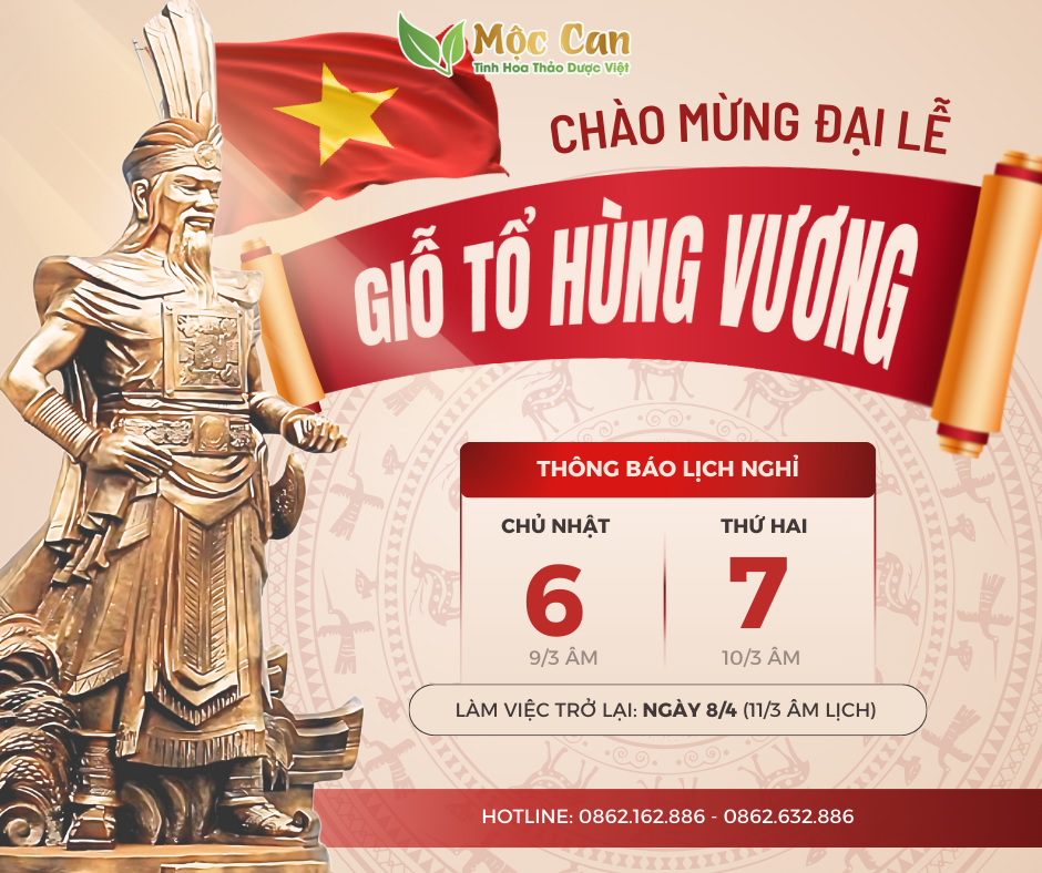 THÔNG BÁO LỊCH NGHỈ LỄ GIỖ TỔ HÙNG VƯƠNG 2025 1 THÔNG BÁO LỊCH NGHỈ LỄ GIỖ TỔ HÙNG VƯƠNG 2025 1